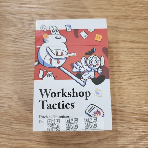 Pip Decks Workshop Tactics Official 54-Card Deck for Running Effective Workshops